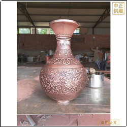銅花瓶鑄造廠家