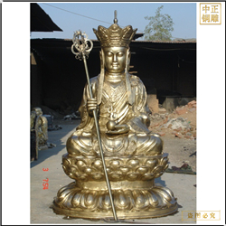 大型地藏王銅佛像鑄造