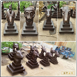 十二生肖銅雕塑訂購廠家